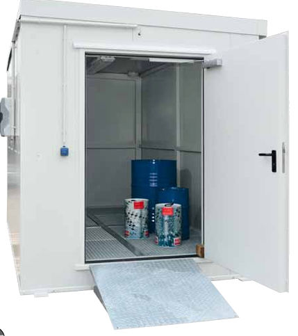 Контейнер для защиты - WSC 4-CO/F90 - LaCont Umwelttechnik GmbH  - из стали