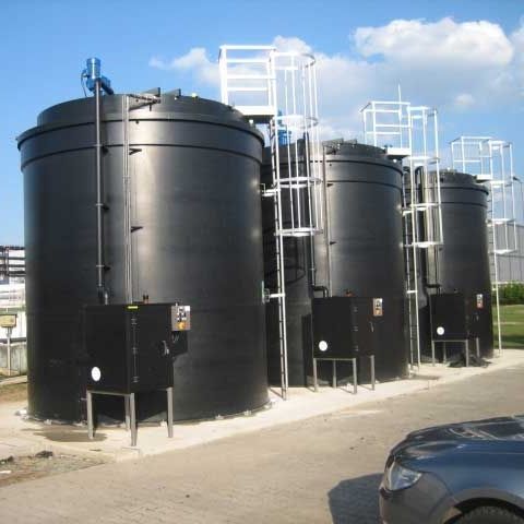 Резервуар для стокирования - LIKUSTA Umwelttechnik - для химических продуктов / множественный / пластмасса
