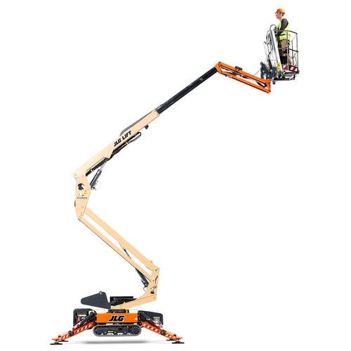 Гусеничный подъемник-паук - X13JP - JLG Industries Inc. - с бензиновым двигателем / компактный