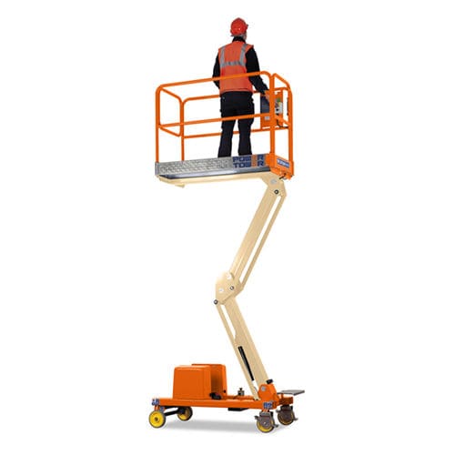 Мобильный подъемник с вертикальной мачтой - Power Tower  - JLG Industries Inc. - для внутреннего и внешнего пользования / компактный