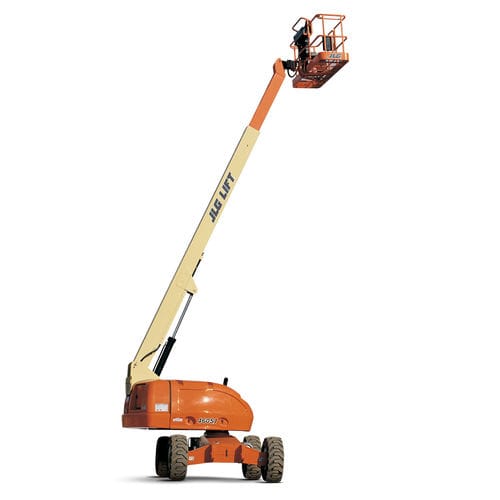 Колесный телескопический подъемник - 460SJ - JLG Industries Inc. - с питанием от аккумулятора / дизельный / для внешнего использования