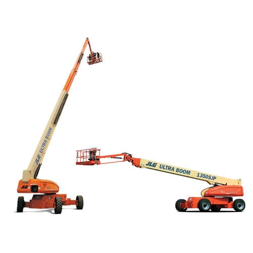 Колесный телескопический подъемник - 1350SJP - JLG Industries Inc. - с питанием от аккумулятора / дизельный / для строительства