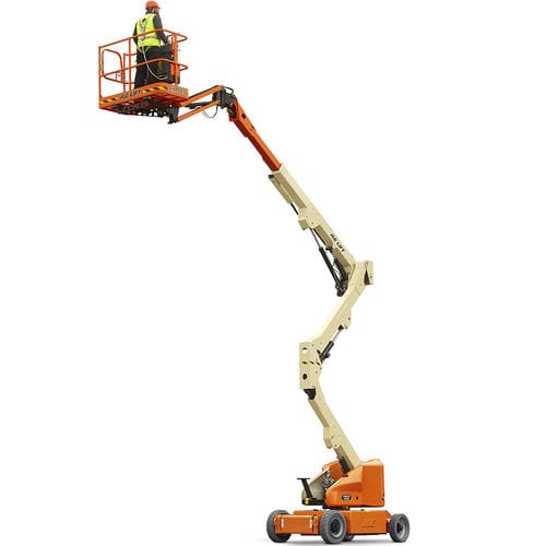 Колесный шарнирный подъемник - E400AJP - JLG Industries Inc. - электрический / для складов