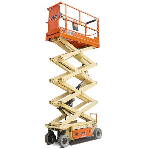 Колесный ножничный подъемник - ES2632 - JLG Industries Inc. - электрический / для использования в помещениях