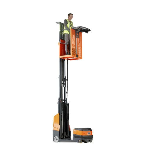 Комплектовщик заказов с большой высотой - DSP-M - JLG Industries Inc. - электрический / для складов / мобильный