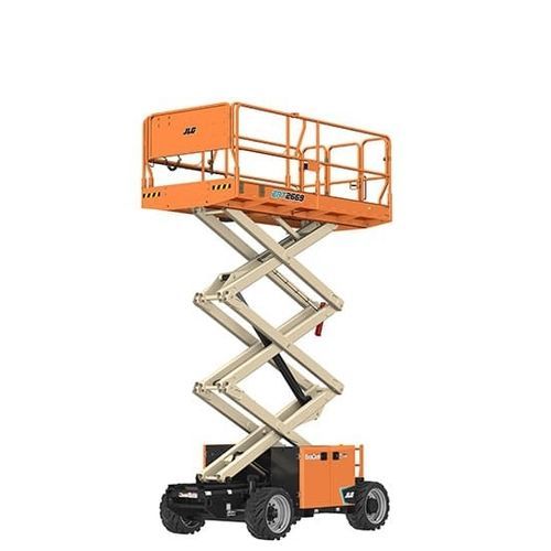 Колесный ножничный подъемник - ERT2669 - JLG Industries Inc. - электрический / для труднопроходимых участков местности