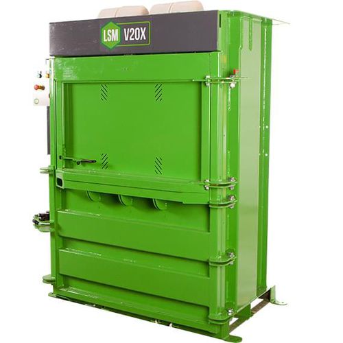 Упаковочный пресс для картона - V20X - LSM Recycling Equipment - для бумаги / для пластмассы / для отходов