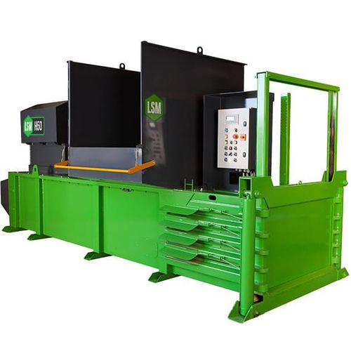 Упаковочный пресс для картона - H50 - LSM Recycling Equipment - для бумаги / для пластмассы / для отходов