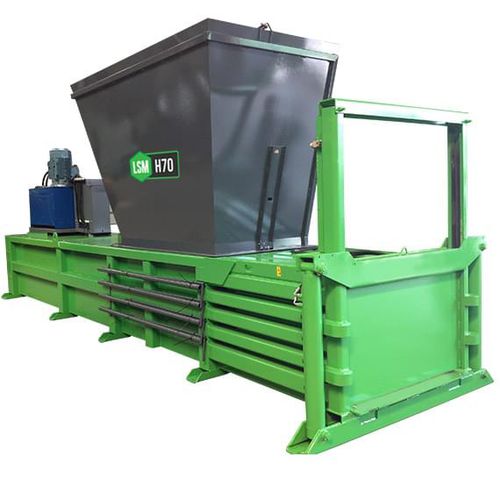Упаковочный пресс для картона - H70 - LSM Recycling Equipment - для бумаги / для пластмассы / для отходов
