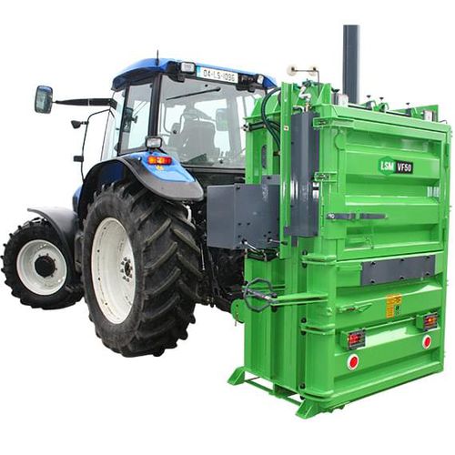 Упаковочный пресс для картона - VF50 - LSM Recycling Equipment - для бумаги / для отходов / вертикальный