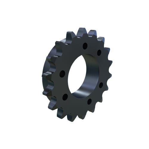 Шестерня с прямозубым зацеплением - 100E18 - MARTIN SPROCKET & GEAR - вал / обработанная