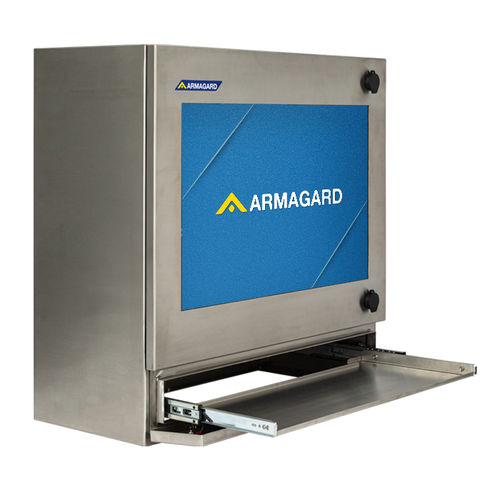 Корпус для настольного компьютера - SENC-500 - Armagard Ltd - выступающий / прямоугольный / из нержавеющей стали