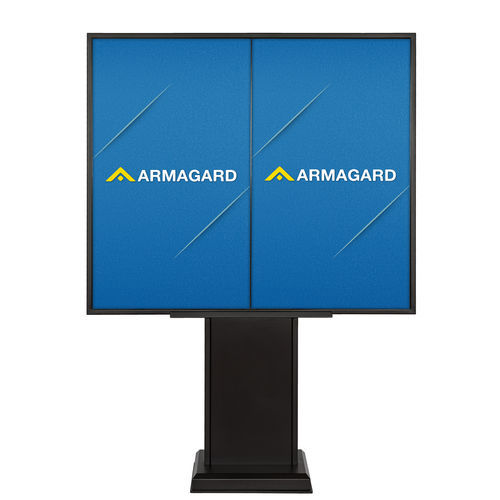 Цифровой реламный тотем - Armagard Ltd - с двойным экраном