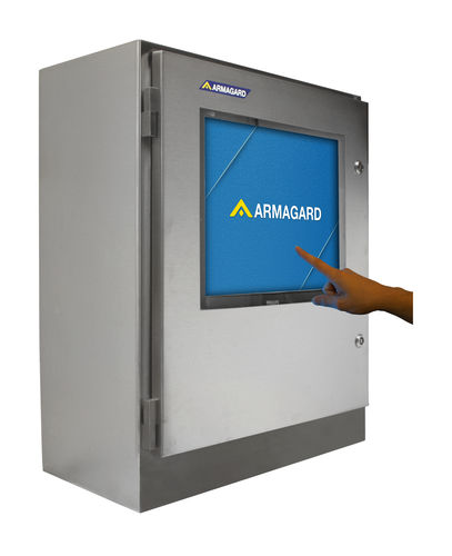 Корпус для настольного компьютера - SENC-750 - Armagard Ltd - прямоугольный / из нержавеющей стали / для ПК