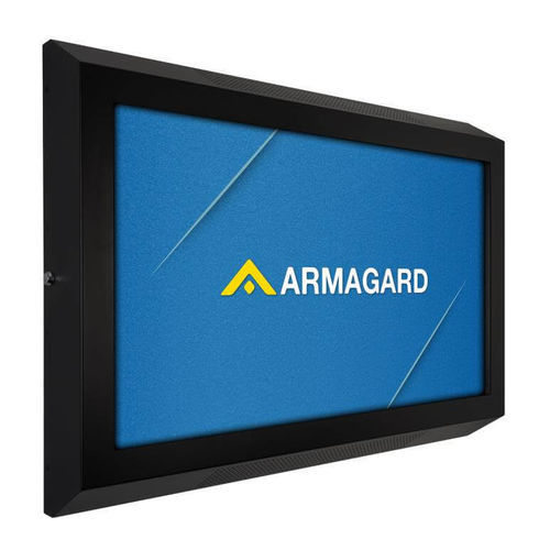 Корпус для экрана - PSS-W-L - Armagard Ltd - настенный / прямоугольный / из поликарбоната