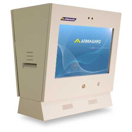 Прямоугольный корпус - PDP-22-L-240V - Armagard Ltd - из мягкой стали / для экрана / для графического ЖК-экрана