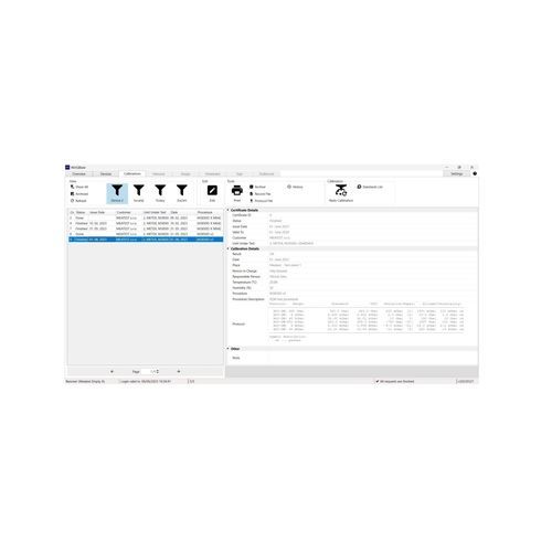 Программное обеспечение для составления отчетности - WinQbase - Meatest spol. s r.o.  - для базы данных ODBC / калибровки / для лабораторий
