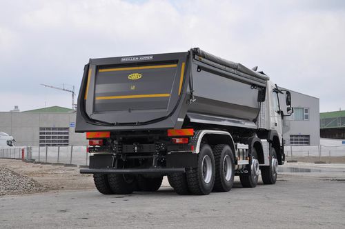 Трехосный кузов грузовика - P series - MEILLER F. X. Fahrzeug- und Maschinenfabrik GmbH & Co KG - четырехосный / пятиосный