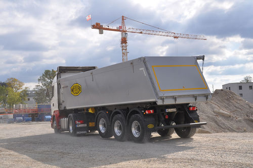 Полуприцеп ковш - MHKA series - MEILLER F. X. Fahrzeug- und Maschinenfabrik GmbH & Co KG - для песка / трехосный / двухосный