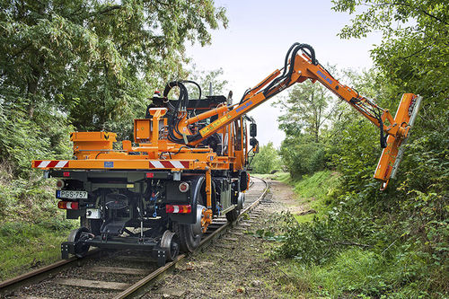 Бензокоса измельчитель - ME 700 DB - MULAG Fahrzeugwerk Heinz Wössner GmbH u. Co. KG - для железнодорожной сети