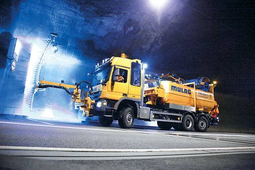 Моечная система для воды - TWG 600-L - MULAG Fahrzeugwerk Heinz Wössner GmbH u. Co. KG - автоматическая / высокое давление / на грузовике