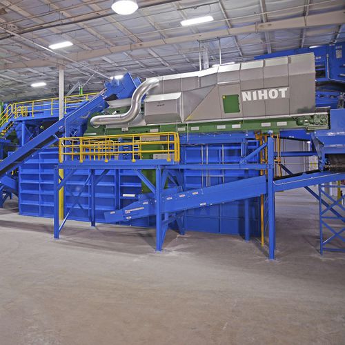 Сепаратор для отходов - SDi  - Nihot Recycling Technology B.V.  - воздушный / с барабаном / для процесса