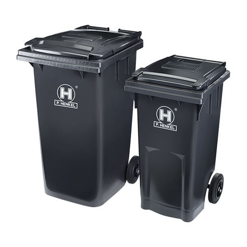 2-колесный мусорный контейнер - MGB S series - P. Henkel GmbH  - из ПЭНД / для промышленных отходов / с крышкой
