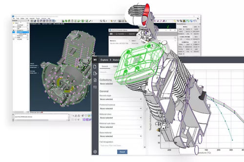 Программное обеспечение для управления - Granta MI Pro - ANSYS - для интерфейса / CAO / для управления