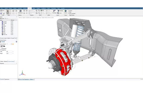 Программное обеспечение для анализа - SpaceClaim - ANSYS - для интерфейса / моделирования / для проектирования