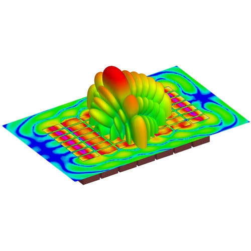 Программное обеспечение для анализа - HFSS - ANSYS - для симуляции электромагнитного поля / для разработки / коммуникационное