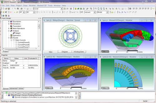 Программное обеспечение для анализа - Maxwell - ANSYS - для симуляции электромагнитного поля / для электромагнитной симуляции / для разработки