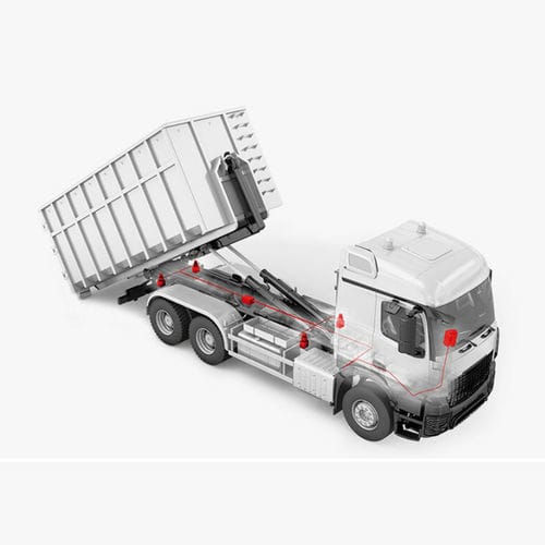 Встроенная система взвешивания - Pfreundt GmbH  - для отходов / для транспортных средств