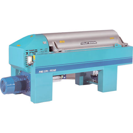 Отстойник для оливкового масла - PMS 570 / PX 160 - POLAT MAKINA SANAYI VE TICARET A.S.  - для минерального масла / центробежный / горизонтальный