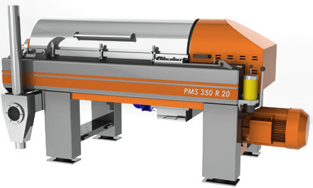Отстойник для промышленности - PMS 350 / R 20 - POLAT MAKINA SANAYI VE TICARET A.S.  - центробежный / горизонтальный