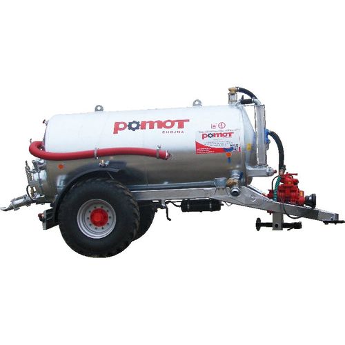 Транспортный резервуар - T507/6 - Pomot Sp. z o. o. (GmbH) Chojna  - для шлама / оцинкованный / отдельно стоящий