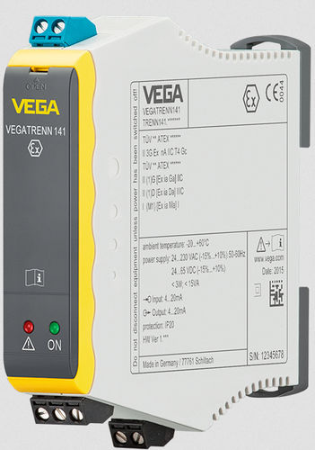 Гальванический изолятор - VEGATRENN 141 - VEGA Grieshaber KG - сигнала