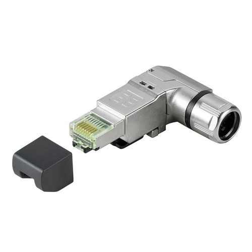 Соединитель для передачи данных - RJ45 Seires - Weidmüller - RJ45 / изогнутый / прямой