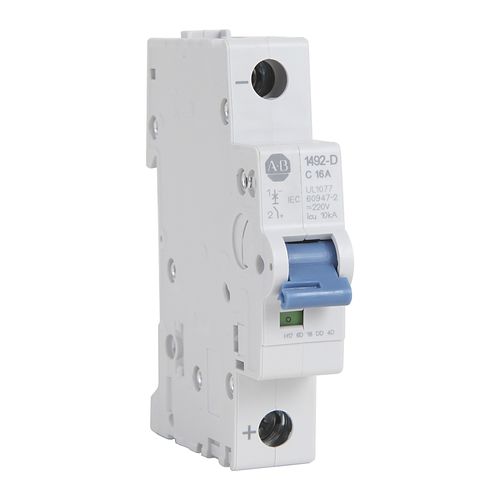 Магнитно-термический выключатель - 1492-D series - Allen-Bradley - с защитой от короткого замыкания / для защиты от сверхтоков / высокого напряжения