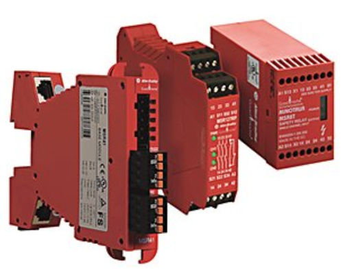 Реле безопасности 3NO - MSR100 - Allen-Bradley - 2NO / 5NO / на DIN-рейке