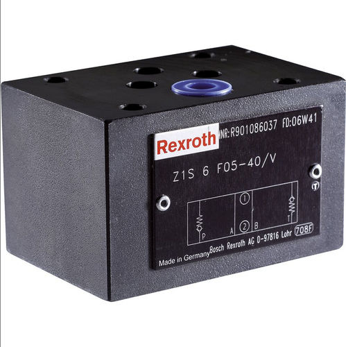 Предохранительный клапан с вентилем - Z1S6T05-4X/V - Bosch Rexroth - Industrial Hydraulics - дроссельный / прямого действия / гидравлический