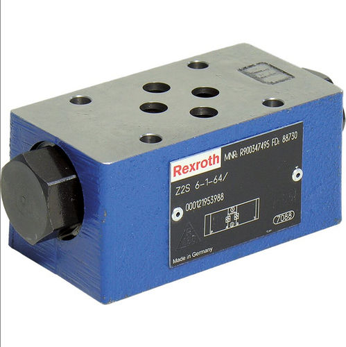 Предохранительный клапан с вентилем - Z2S6A1-6X/ - Bosch Rexroth - Industrial Hydraulics - из FKM / с седлом / прямого действия