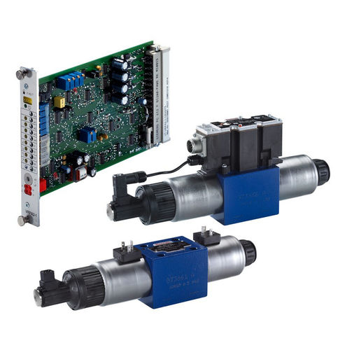 Гидравлический распределитель с выдвижным ящиком - 4WREE10E75-2X - Bosch Rexroth - Industrial Hydraulics - с прямым приводом / пропорциональный