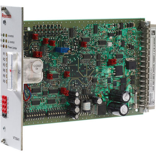Усилитель напряжения - VT 5041-3X/3-0 - Bosch Rexroth - Industrial Hydraulics - аналоговый / для пропорционального клапана