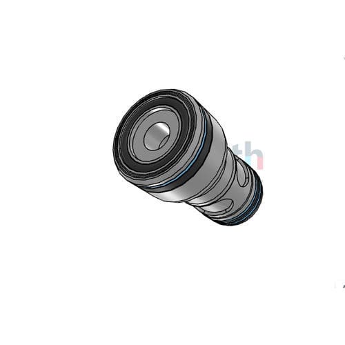 Гидравлический распределитель с выдвижным ящиком - LC-8X - Bosch Rexroth - Industrial Hydraulics - с ручным приводом / 2 канала / с картриджем
