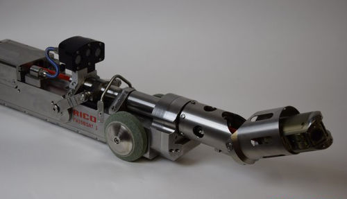 Колесный инспекционный робот - FW150SAT.1 - RICO Umwelttechnik GmbH - с дистанционным управлением / герметичный / взрывозащищенный
