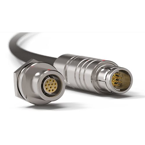 Соединитель из нержавеющей стали - Fischer Core Series Stainless Steel - Fischer Connectors - для передачи данных / для источника электропитания / гибридный