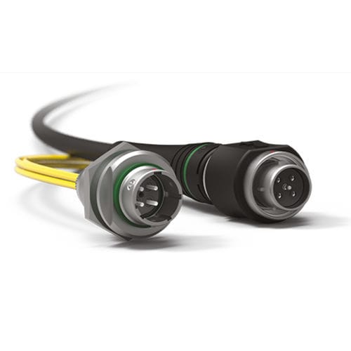 Соединитель для передачи данных - Fischer FiberOptic Hybrid - Fischer Connectors - оптический / гибридный / оптического волокна