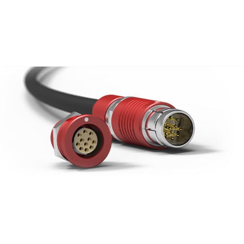 Соединитель алюминий - Fischer Core Series AluLite™ - Fischer Connectors - для передачи данных / для источника электропитания / гибридный