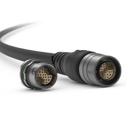 Соединитель для передачи данных - MiniMax™ - Fischer Connectors - для источника электропитания / гибридный / аудио/видео