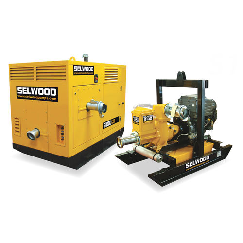 Вихревой насос - S100 - Selwood - шламовый / с дизельным двигателем / самозаполняющийся